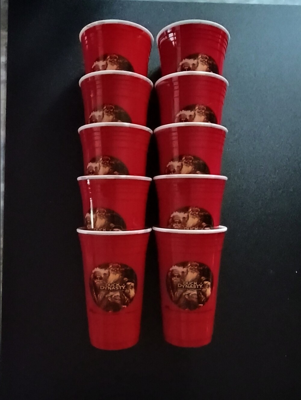 Duck Dynasty Red Solo Insulated 16 Oz Cups Set Of 10